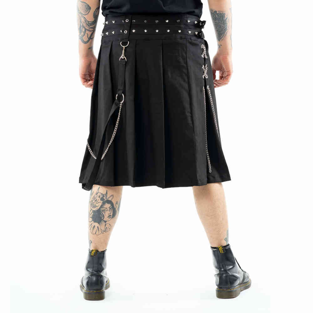 Chemical Black - Elian Kilt - Zwart
